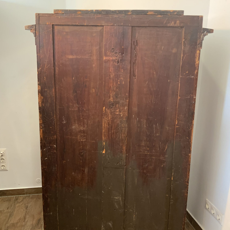 Konischer Biedermeier Sekretär in Mahagoni 1820