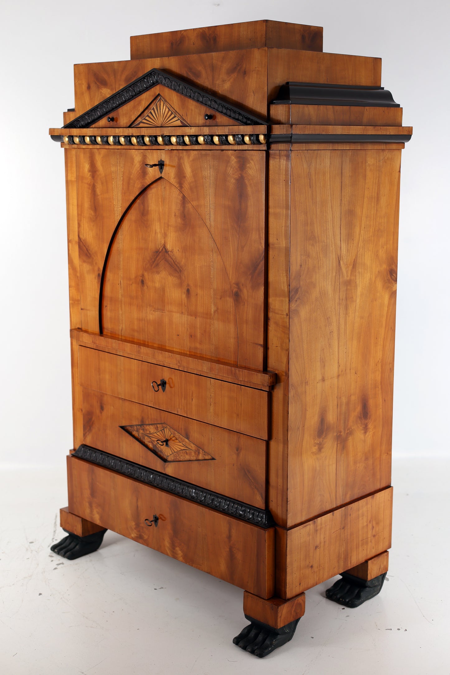 Höfischer Sekretär in Kirschbaum Empire um 1810