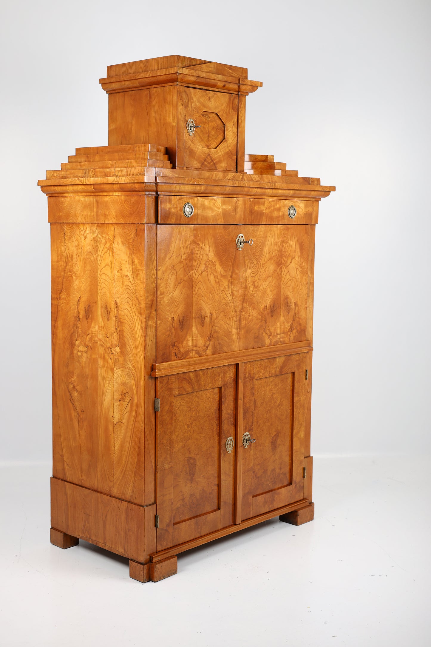 Biedermeier Sekretär in Esche um 1830