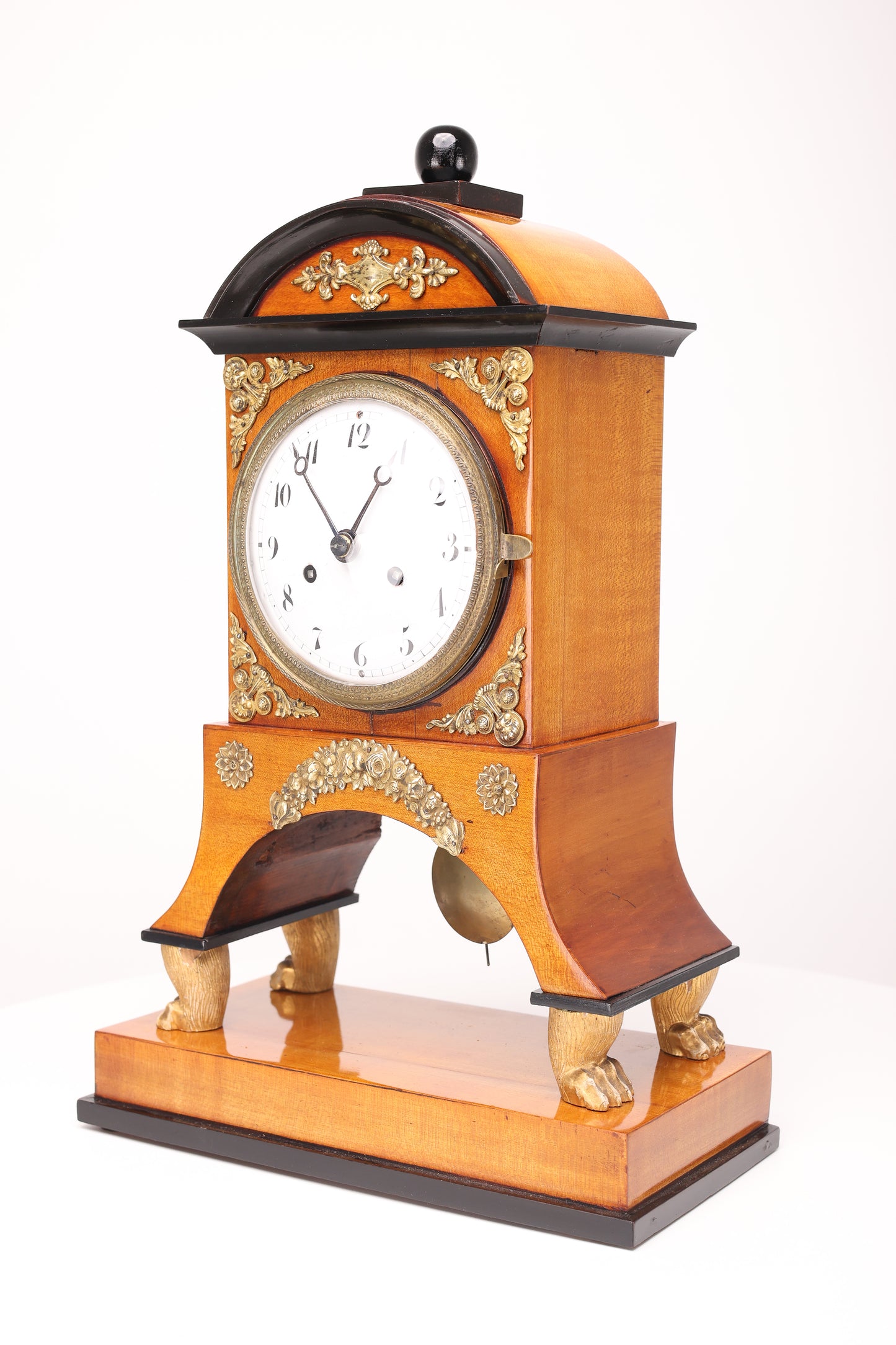 Kaminuhr. Biedermeier 1830 Österreich