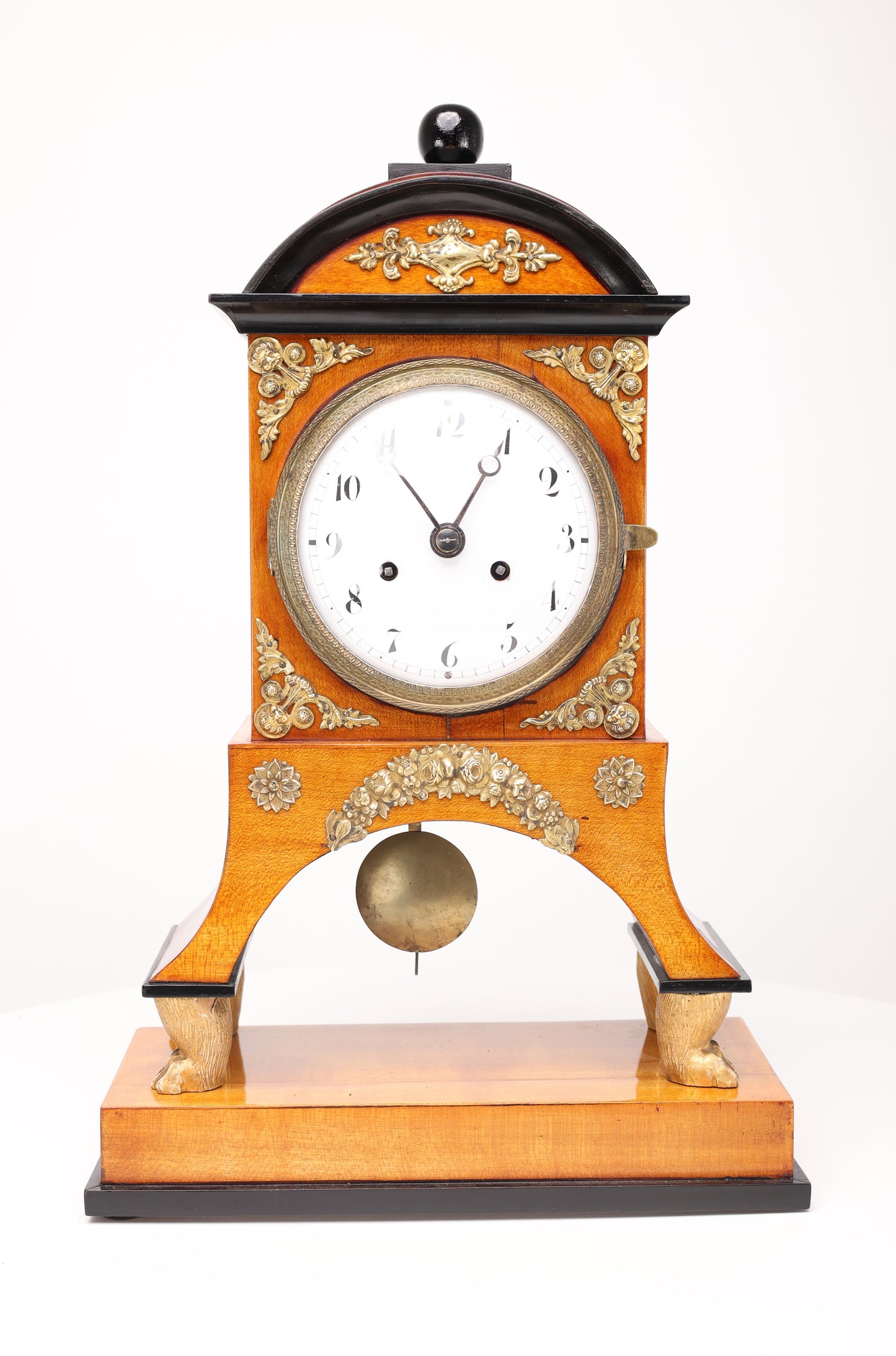 Kaminuhr. Biedermeier 1830 Österreich