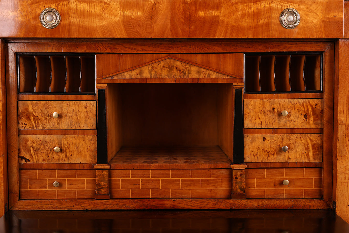 Biedermeier Sekretär in Esche um 1830