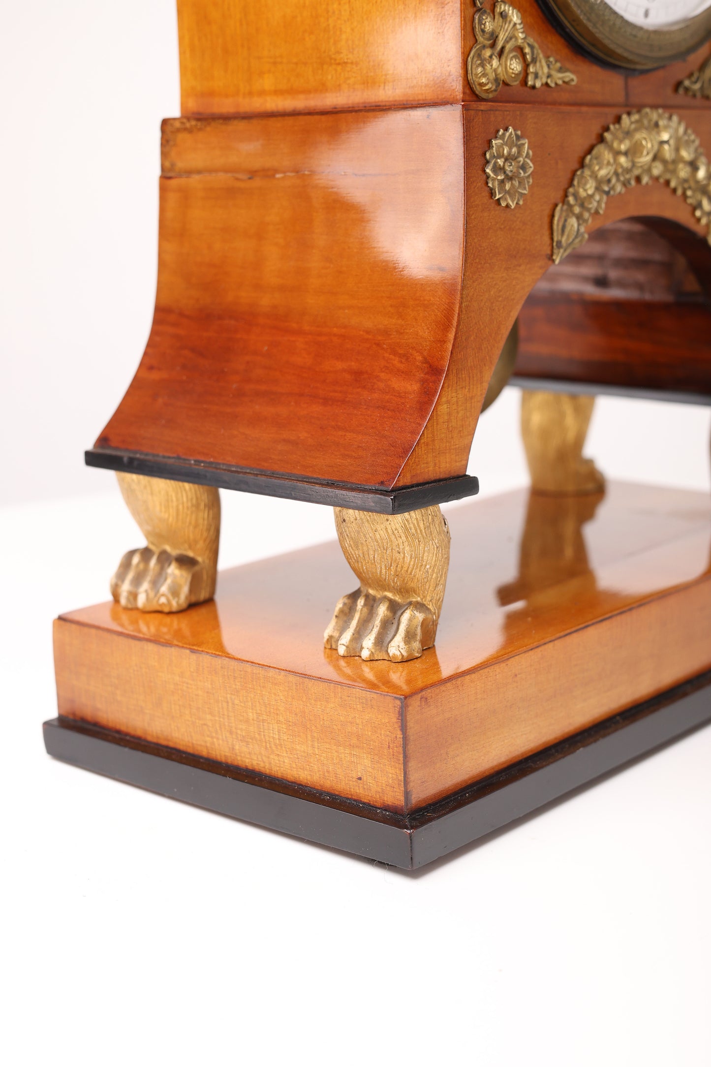 Kaminuhr. Biedermeier 1830 Österreich