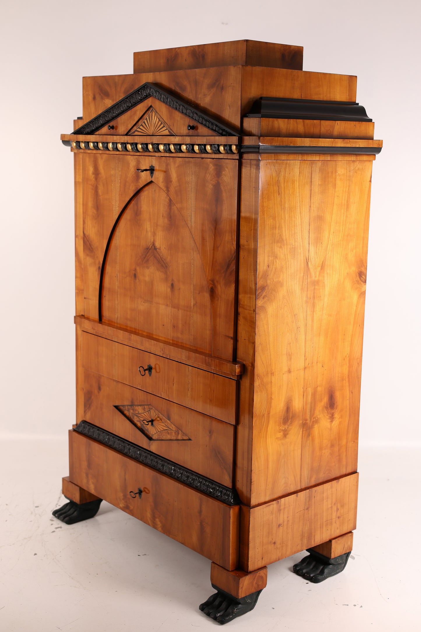 Höfischer Sekretär in Kirschbaum Empire um 1810