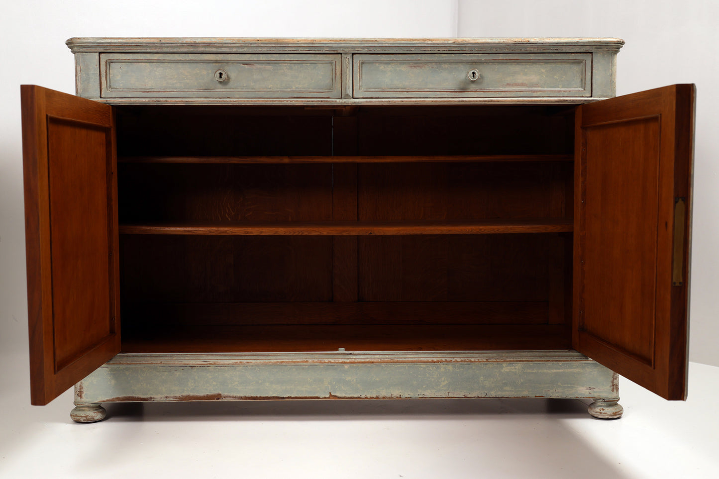 Halbschrank im Gustavianischen Stil Schweden um 1830