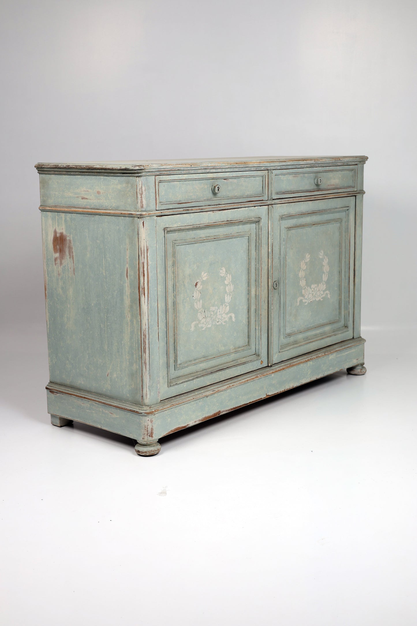 Halbschrank im Gustavianischen Stil Schweden um 1830