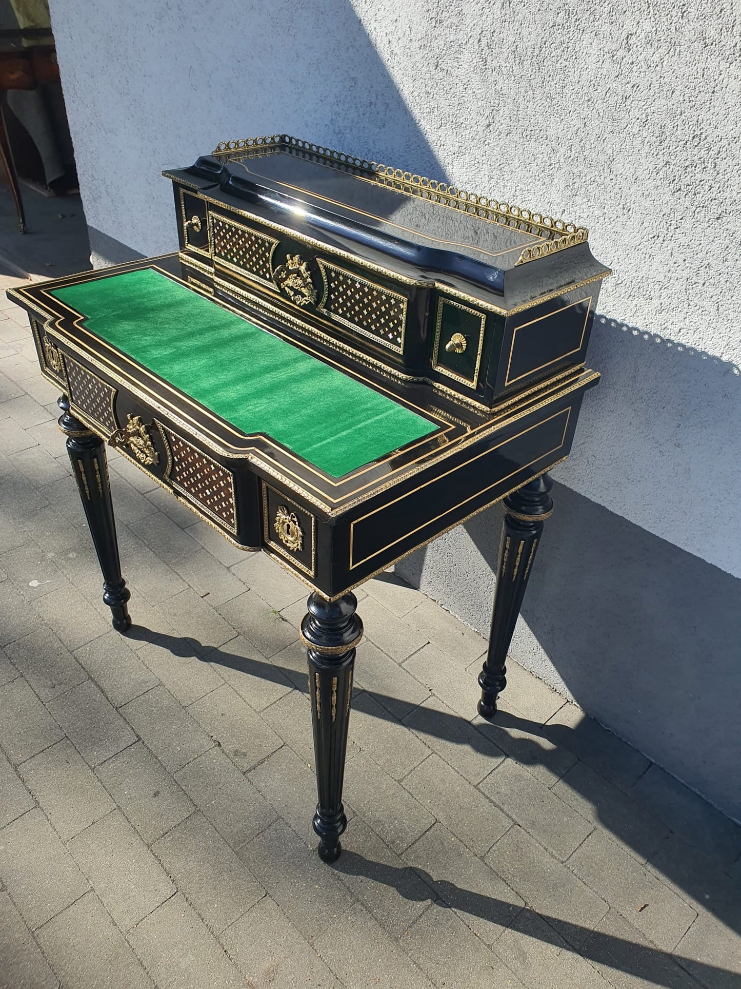 Bonheur du your Napoleon III ebonisiert um 1850