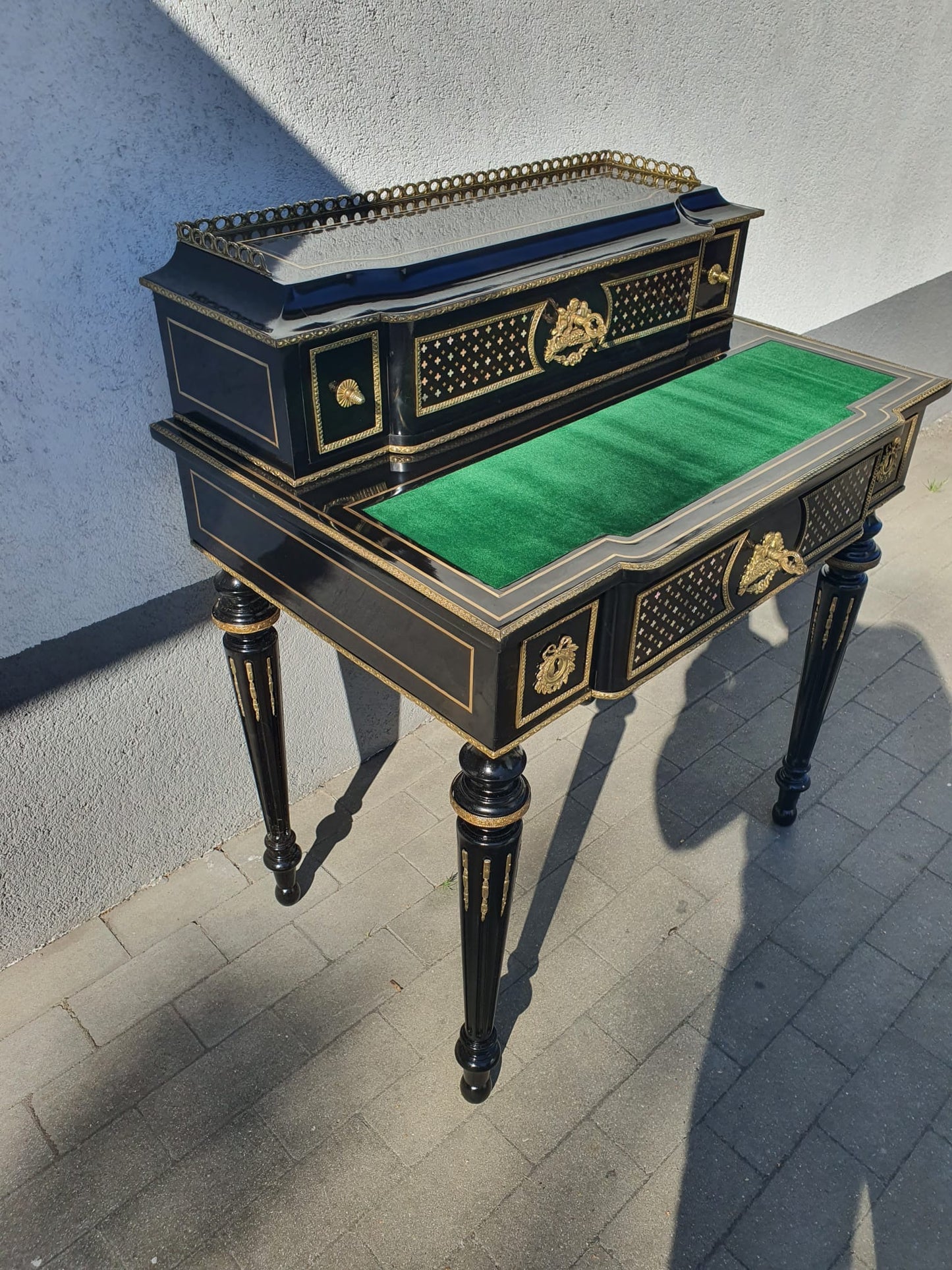 Bonheur du your Napoleon III ebonisiert um 1850