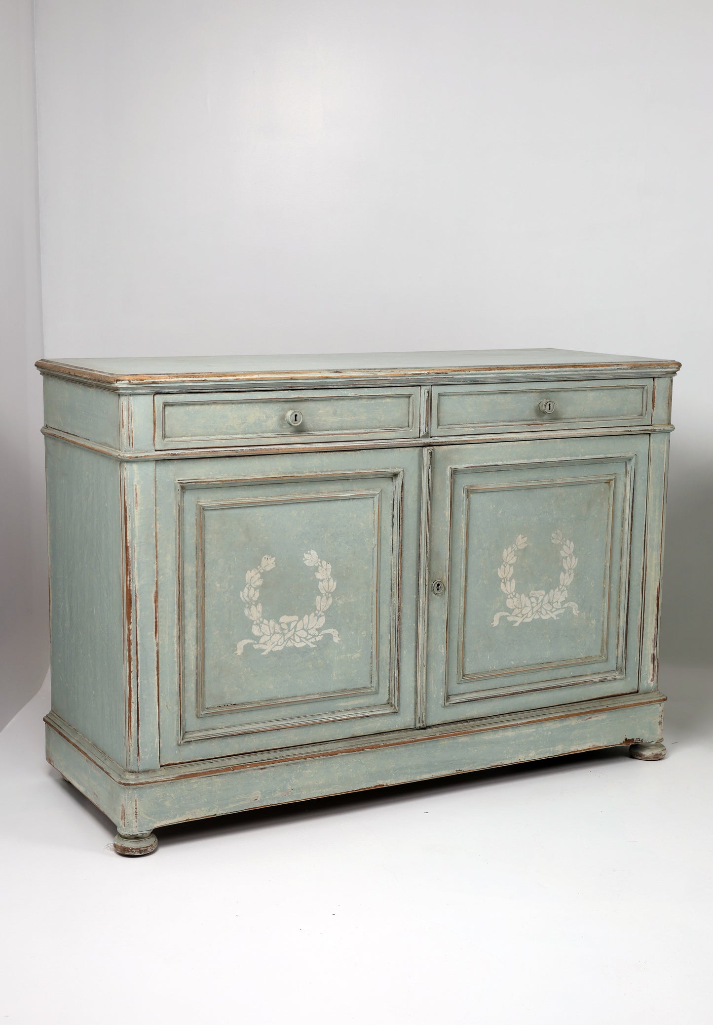 Halbschrank im Gustavianischen Stil Schweden um 1830