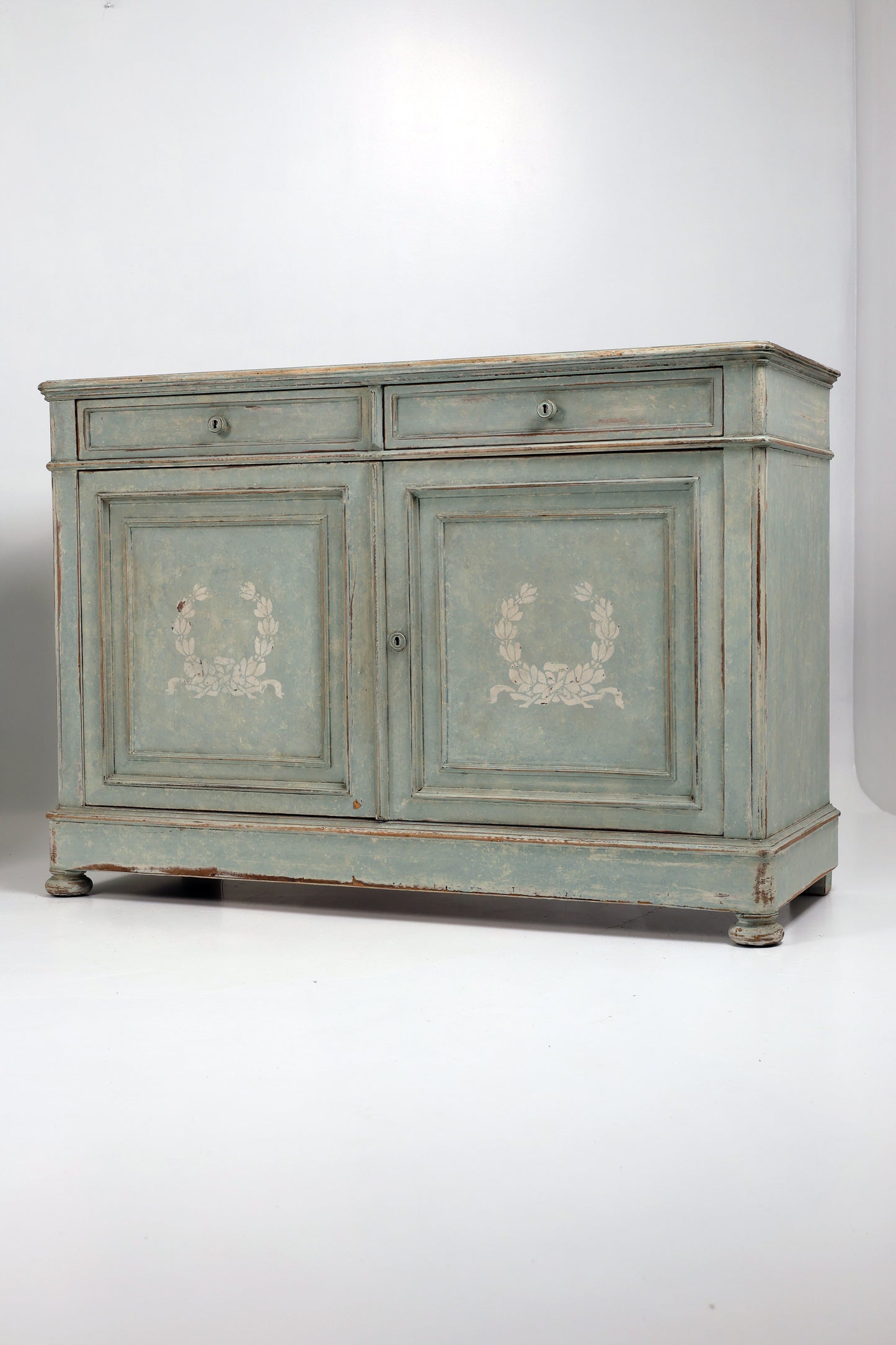 Halbschrank im Gustavianischen Stil Schweden um 1830