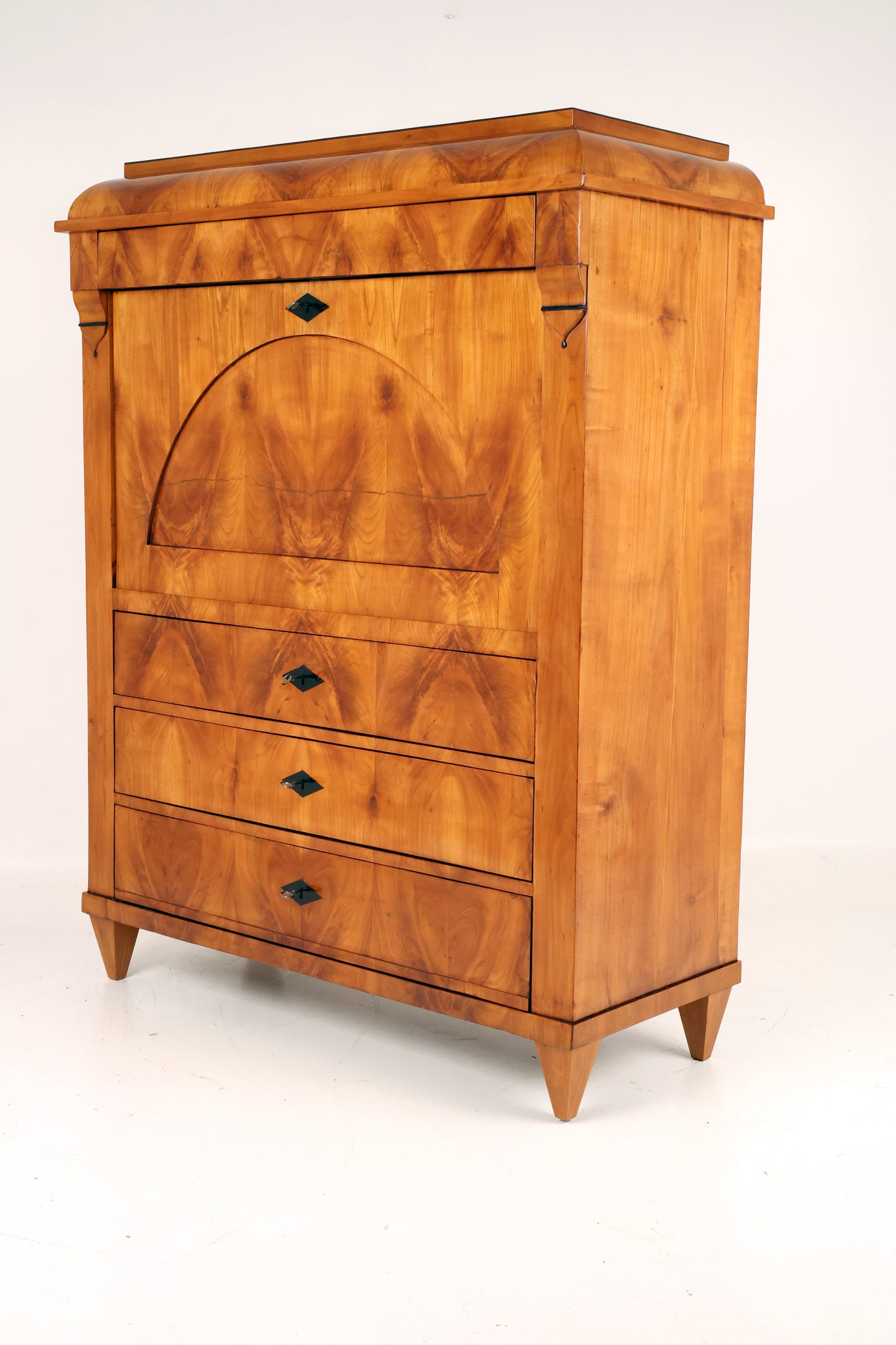 Biedermeier Sekretär in Kirschbaum um 1830