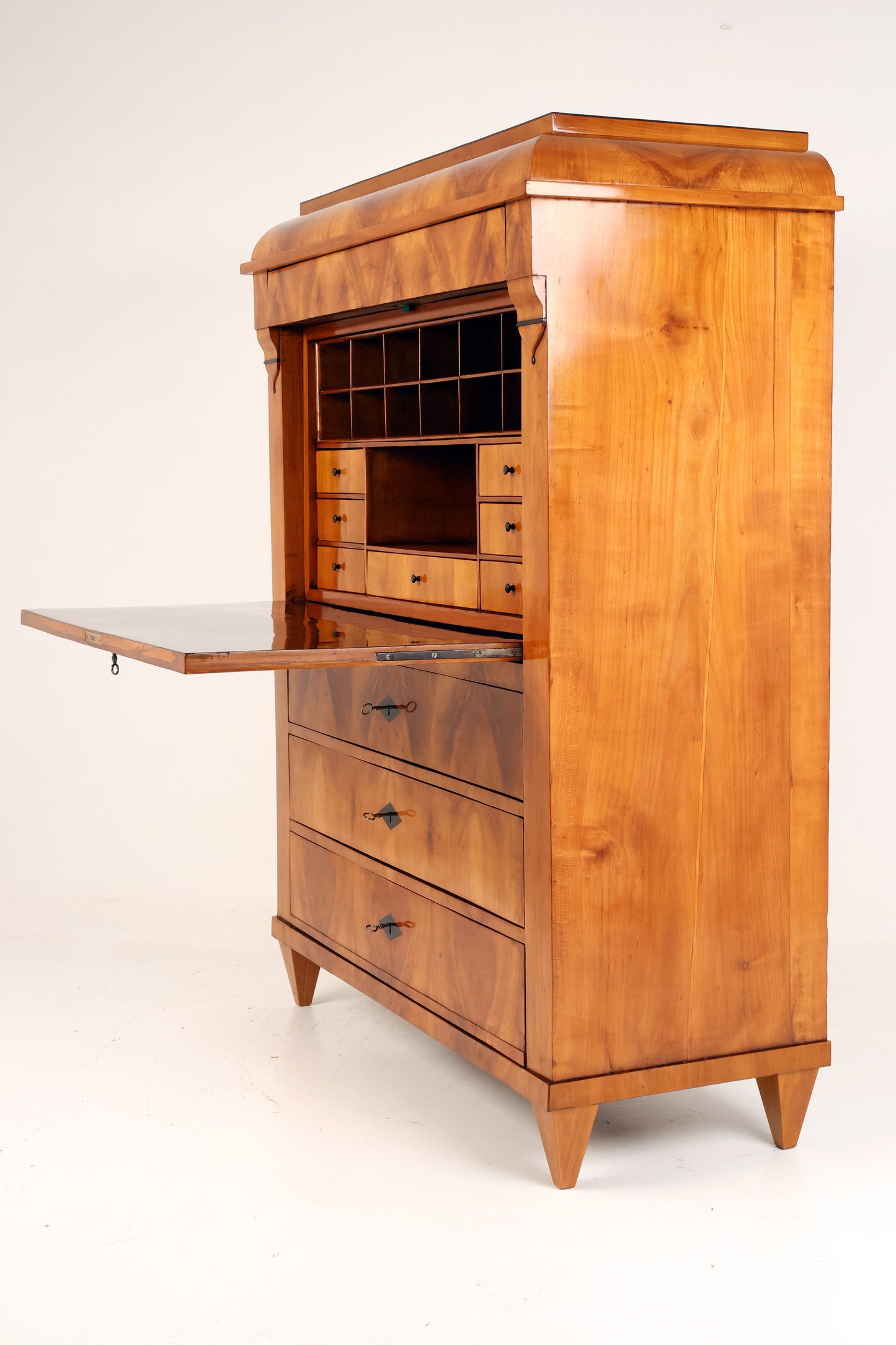 Biedermeier Sekretär in Kirschbaum um 1830