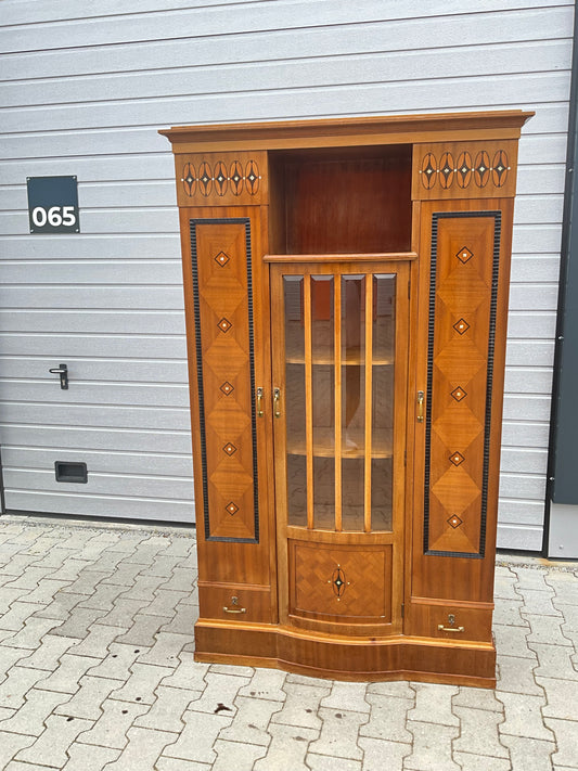 Art Deco Vitrine in Mahagoni um 1920