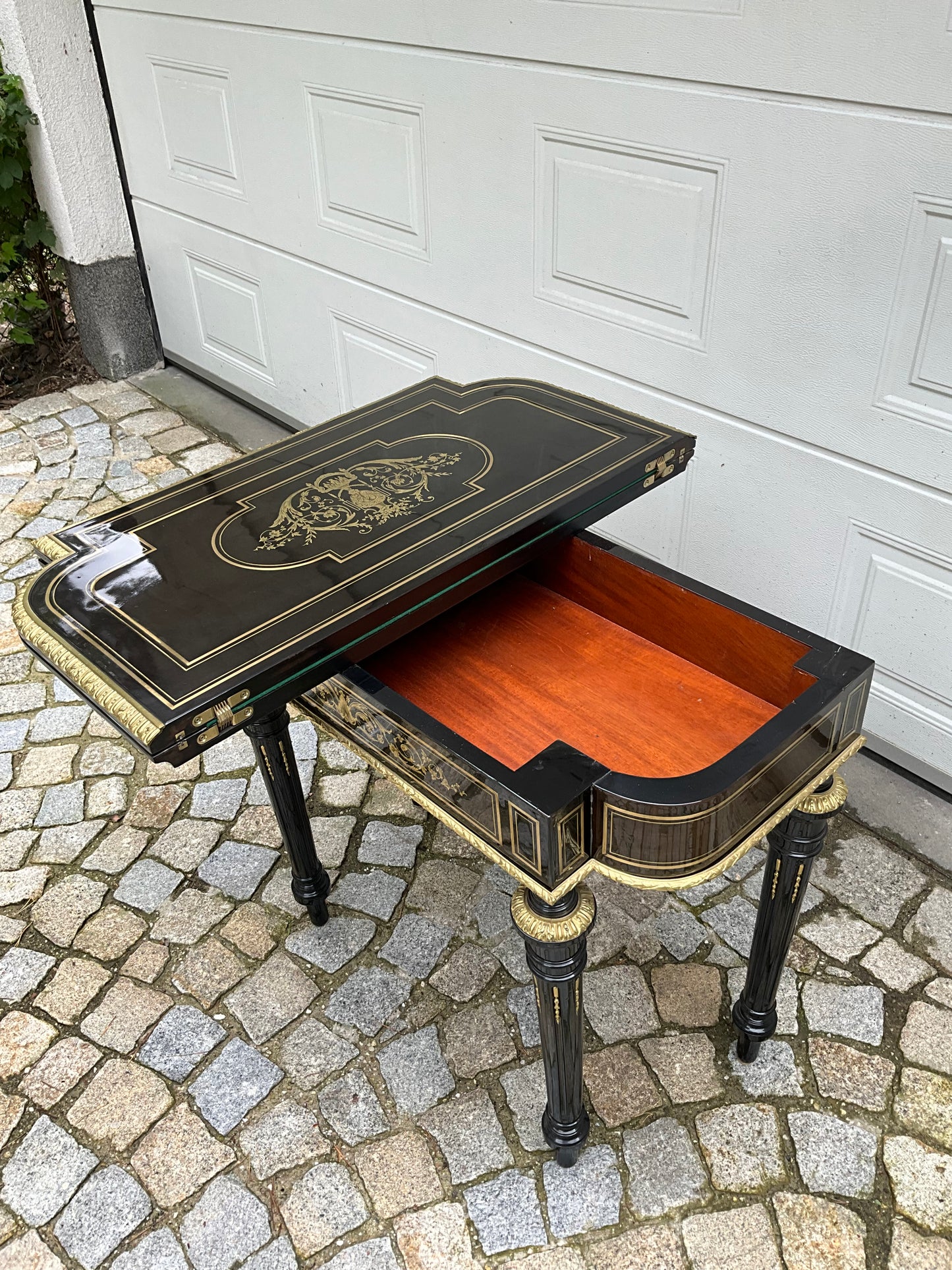 Antiker Spieltisch Boulle Napoleon III