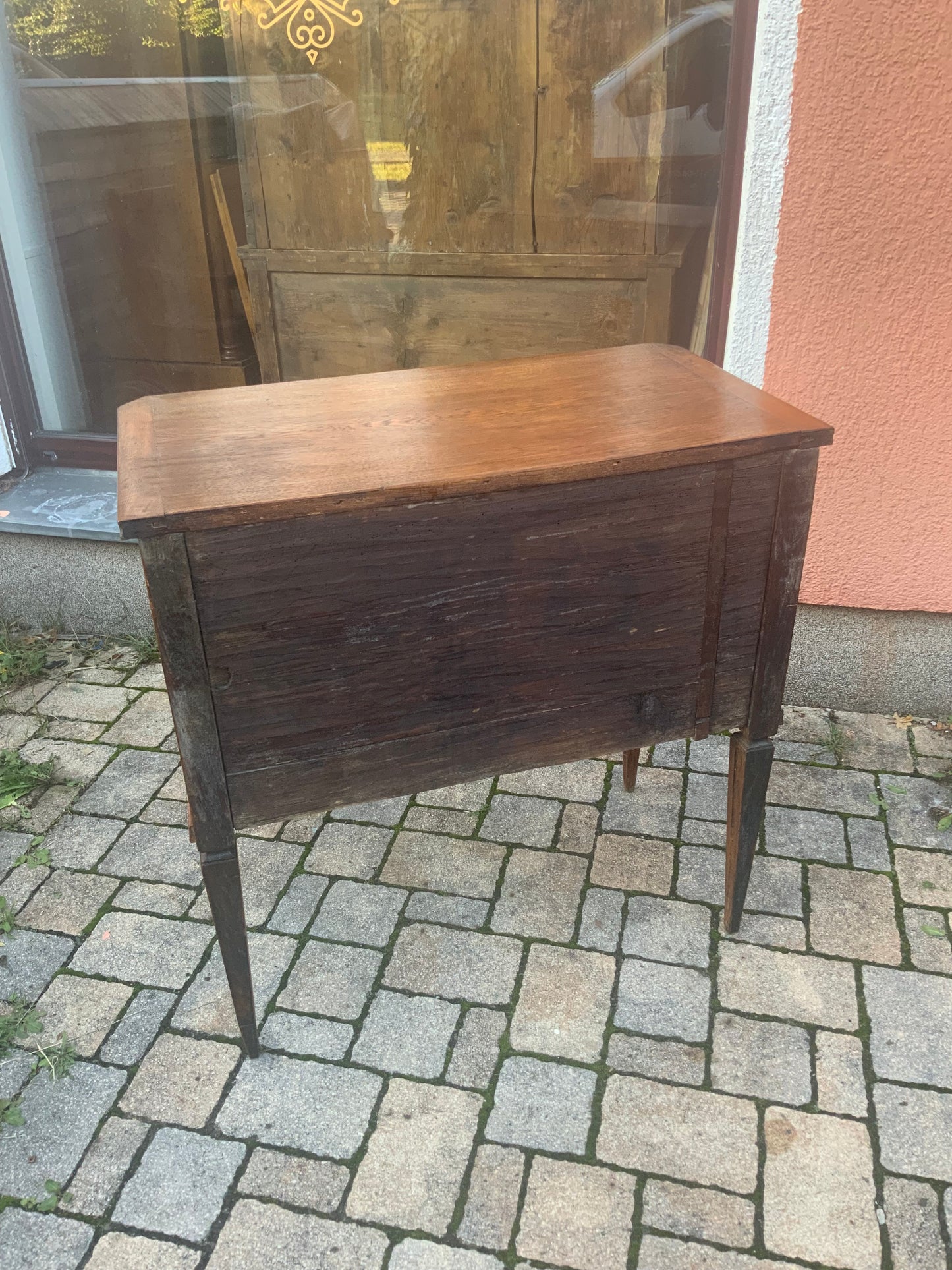 Kleine Louis Seizekommode in Eiche um 1790