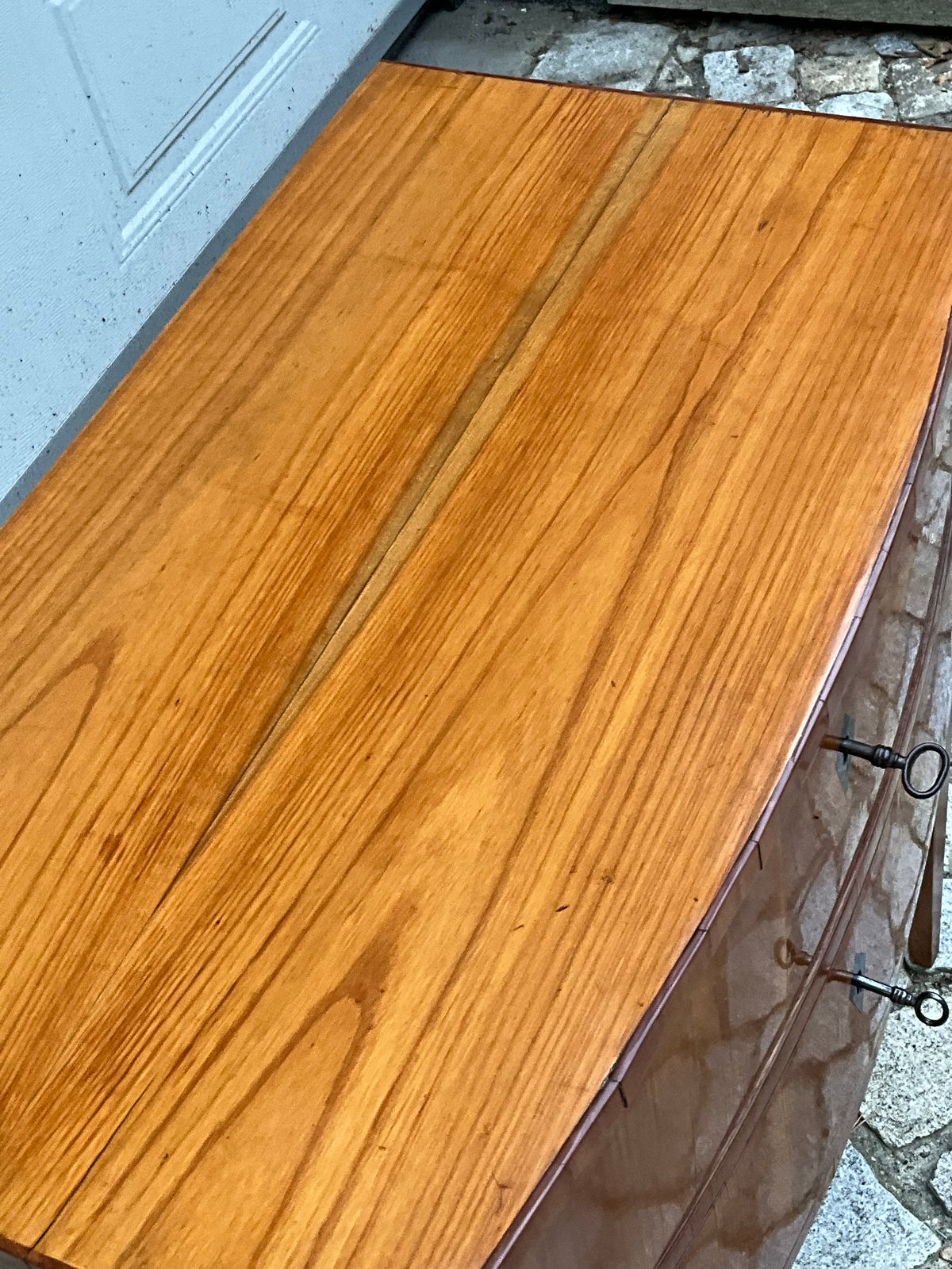 Kleine Biederkommode in Kirschbaum 2. Hälfte des 19.Jh