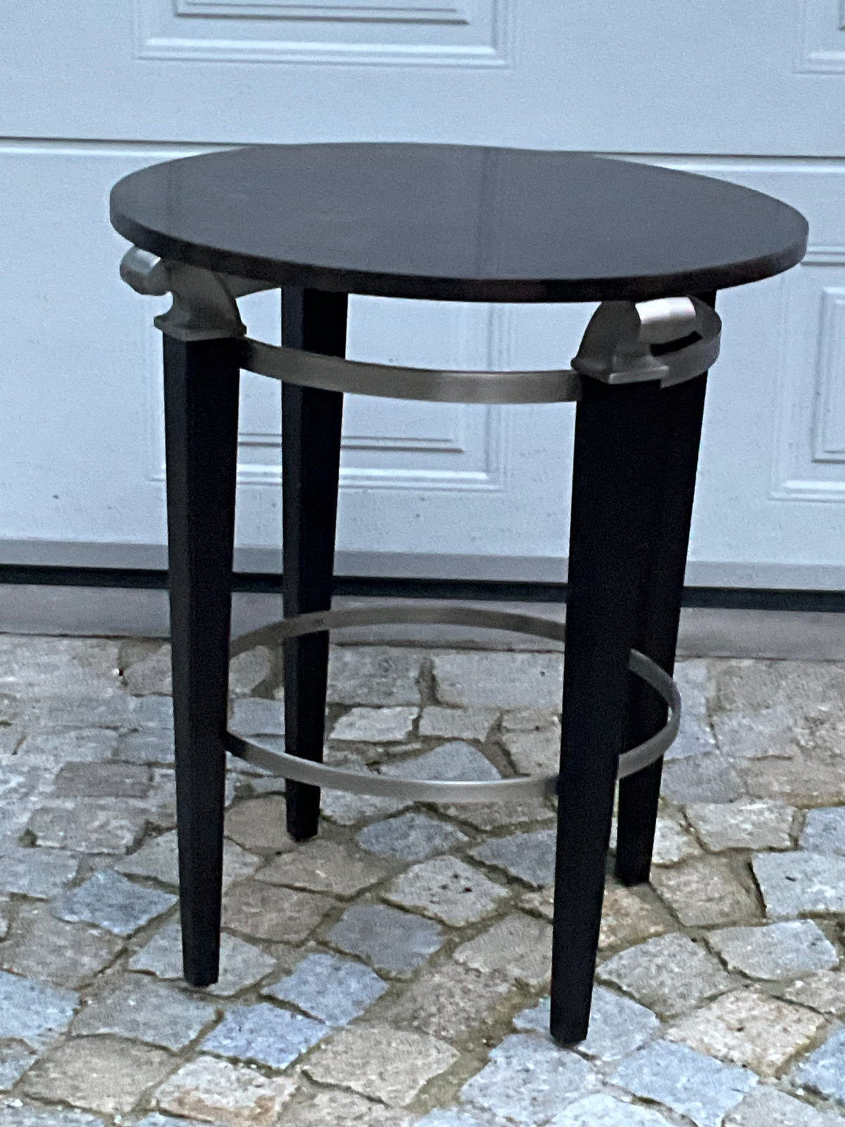 Beistelltisch v. Ethan Allen USA I’m Art Deco Stil Ahornmaser