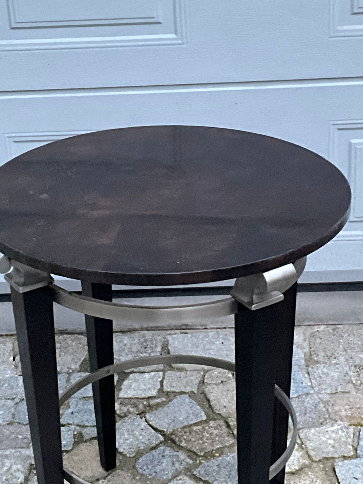 Beistelltisch v. Ethan Allen USA I’m Art Deco Stil Ahornmaser