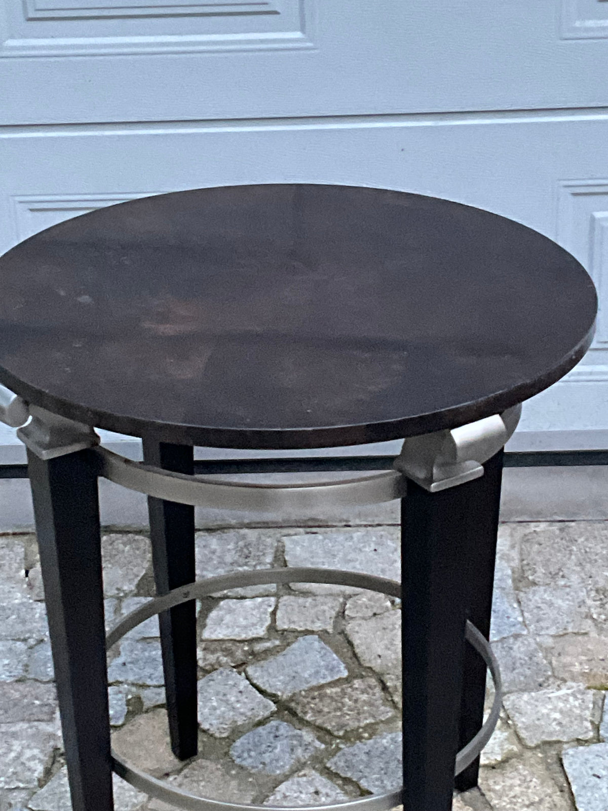 Beistelltisch v. Ethan Allen USA I’m Art Deco Stil Ahornmaser