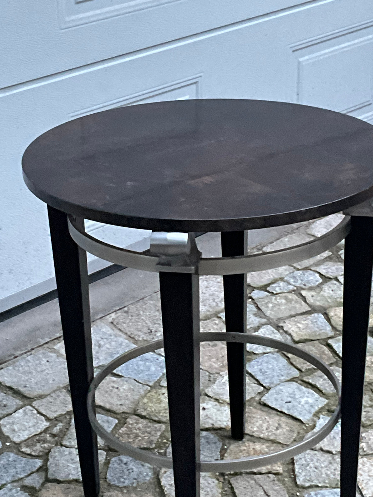 Beistelltisch v. Ethan Allen USA I’m Art Deco Stil Ahornmaser