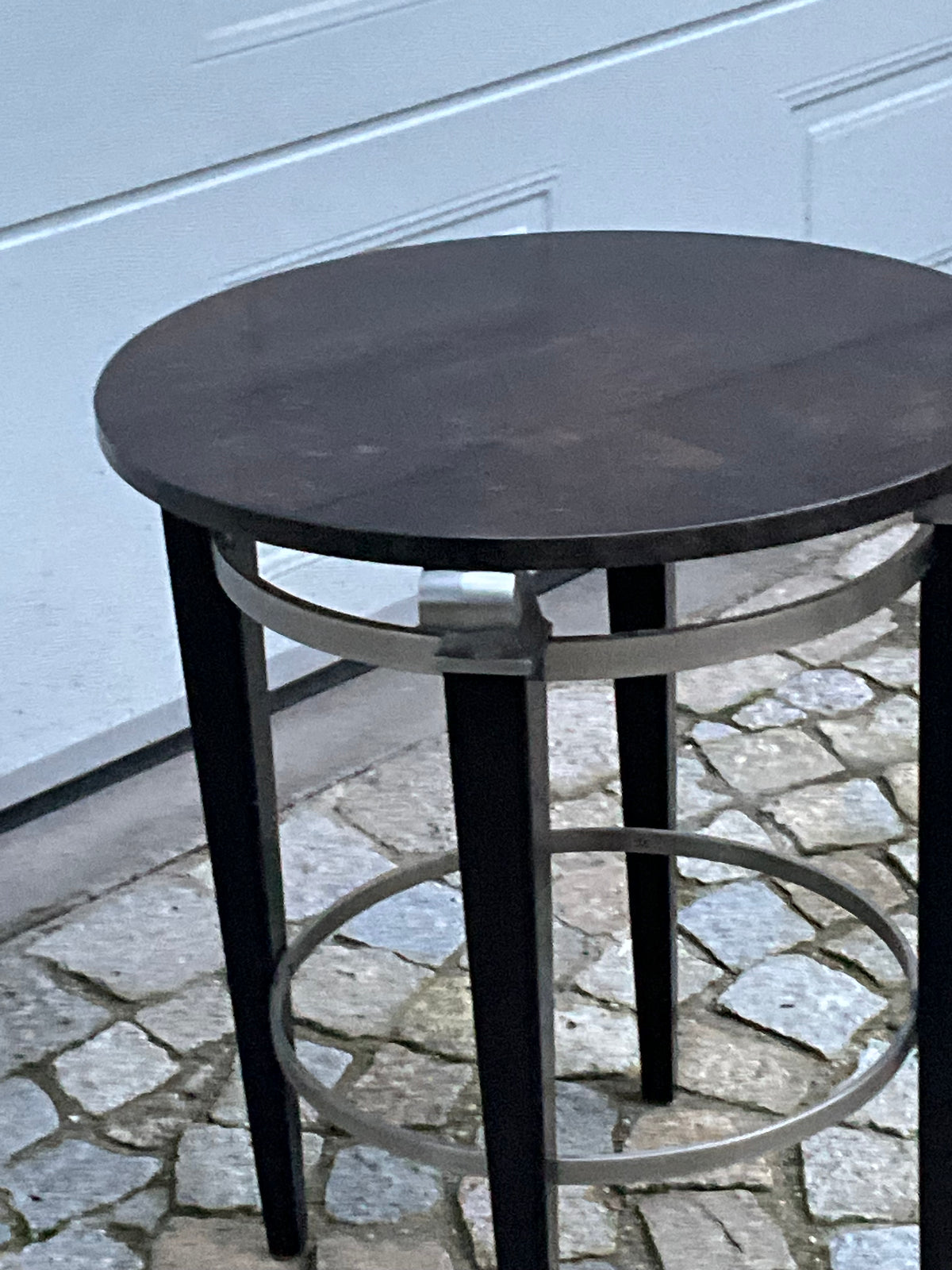 Beistelltisch v. Ethan Allen USA I’m Art Deco Stil Ahornmaser
