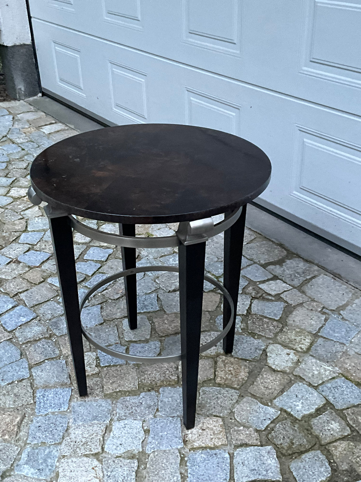 Beistelltisch v. Ethan Allen USA I’m Art Deco Stil Ahornmaser