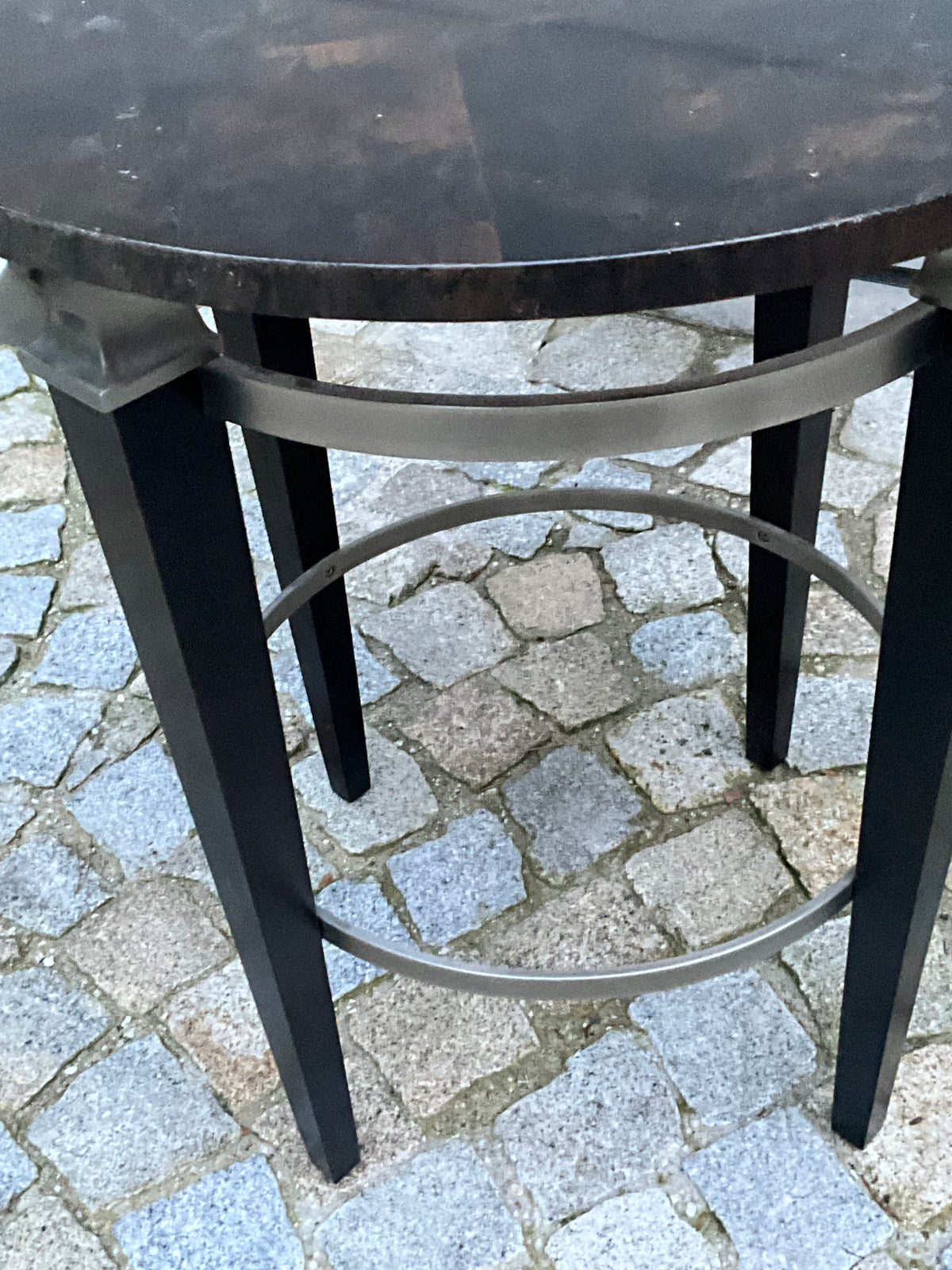 Beistelltisch v. Ethan Allen USA I’m Art Deco Stil Ahornmaser