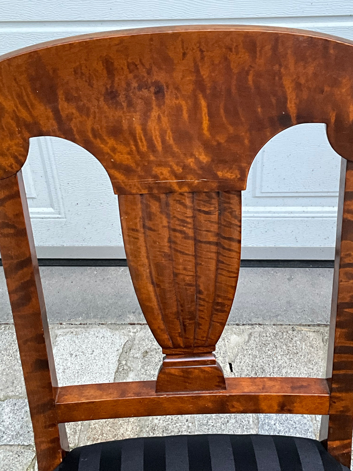 Set von 4 Biedermeierstühlen in Birke
