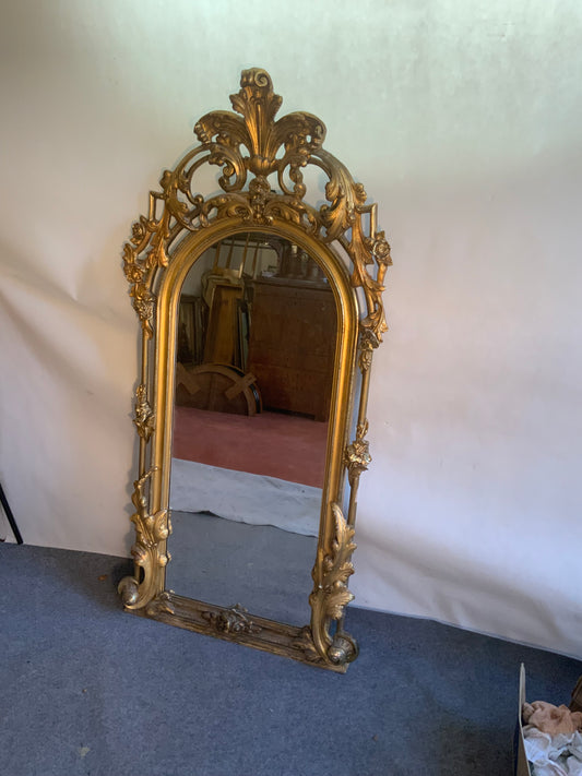 Barocker Standspiegel aus dem 19.Jh.