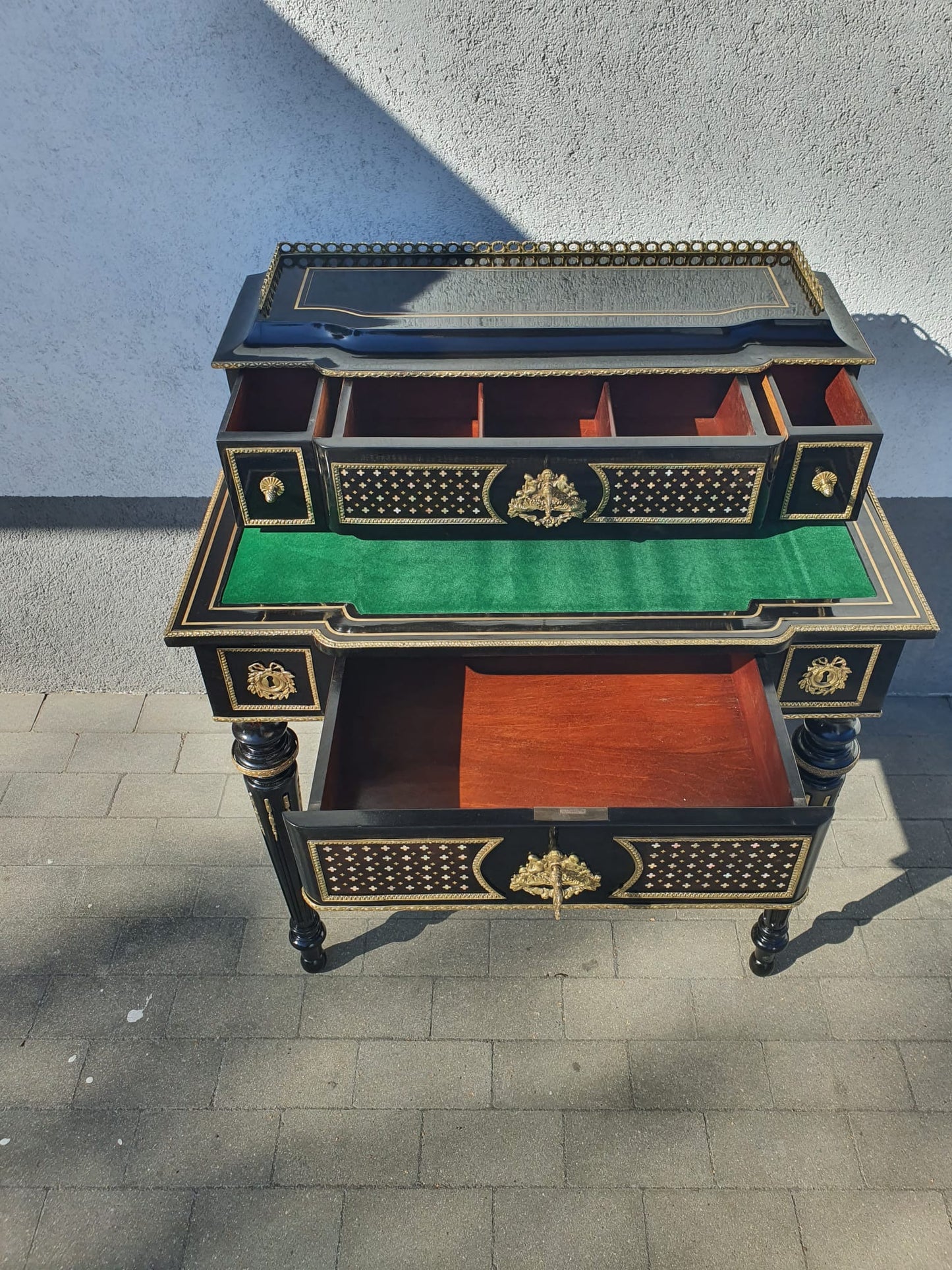 Bonheur du your Napoleon III ebonisiert um 1850